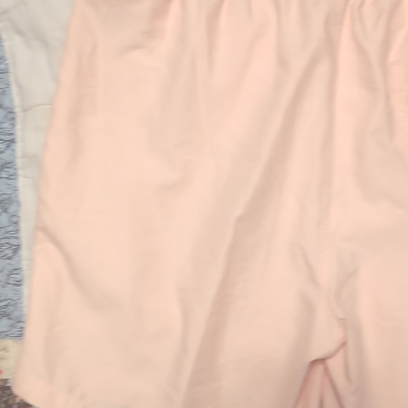 Women's Pink Drawstring Shorts - Picture 6 of 6